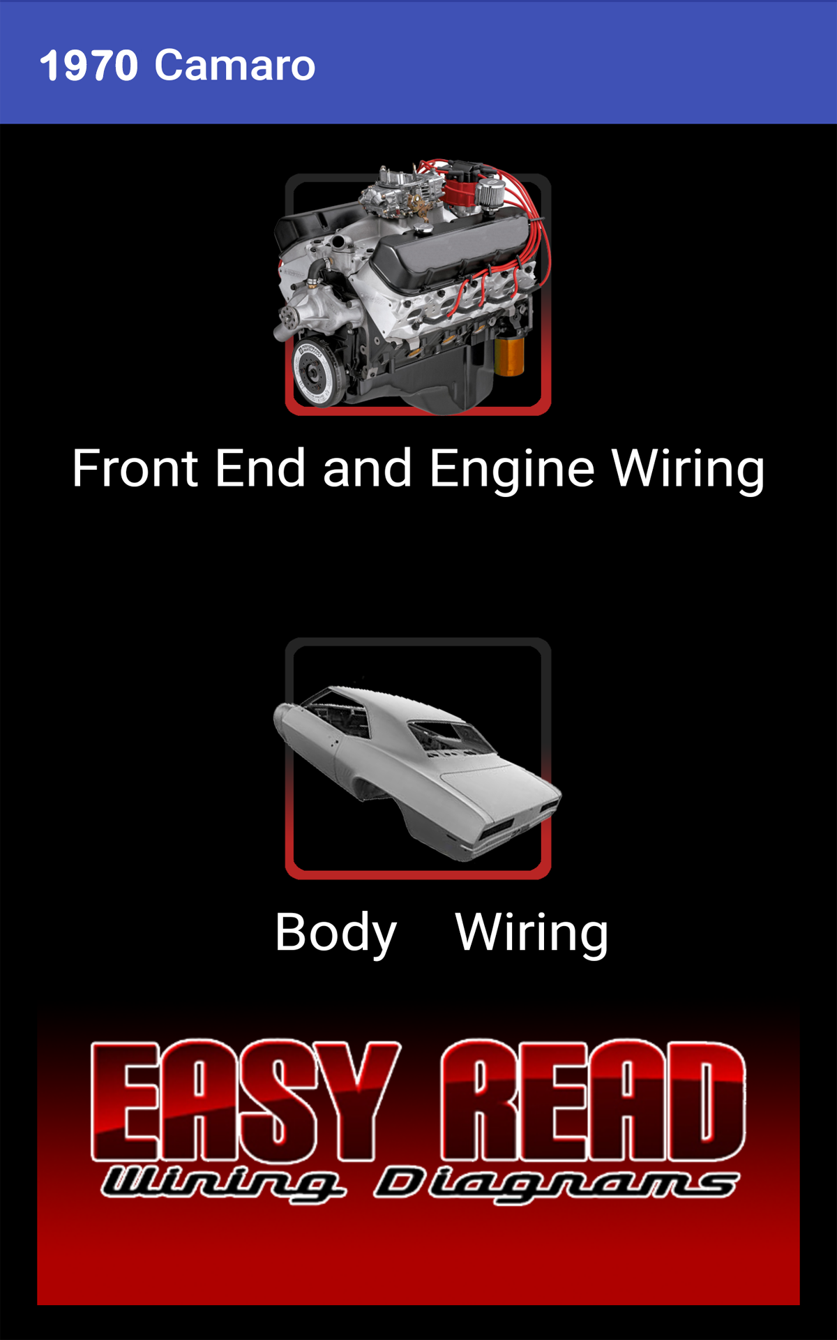 1970 Camaro Wiring for Android