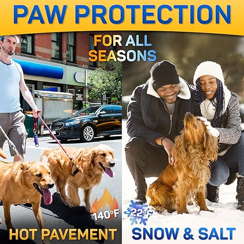 Miniatura 7 de Bálsamo natural para patas de perro, protección para patas de perro para pavimento caliente, cera de patas de perro para patas secas y nariz,