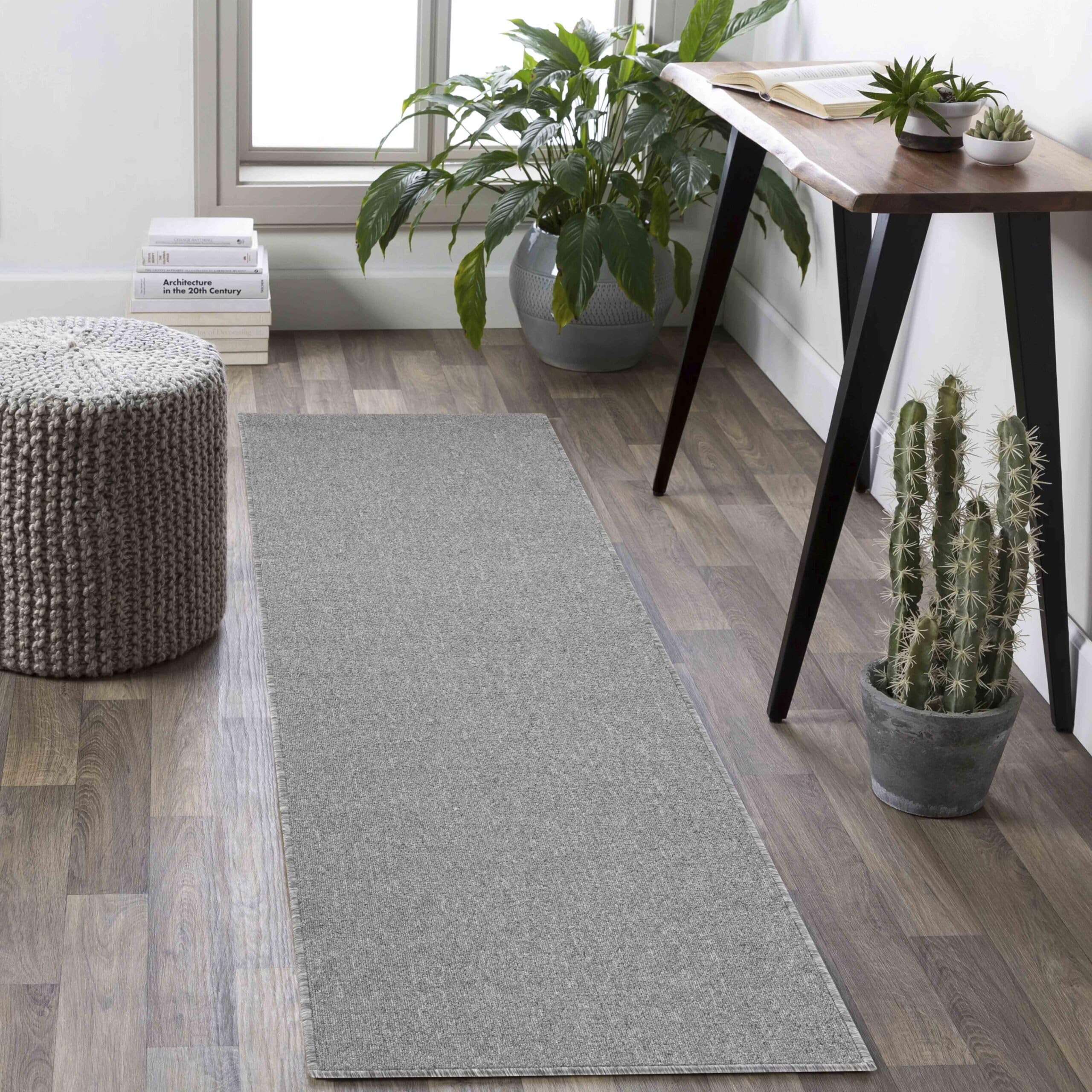 Desire Rugs - Tufted Rug - Low Pile - 220 x 60cm - Silver