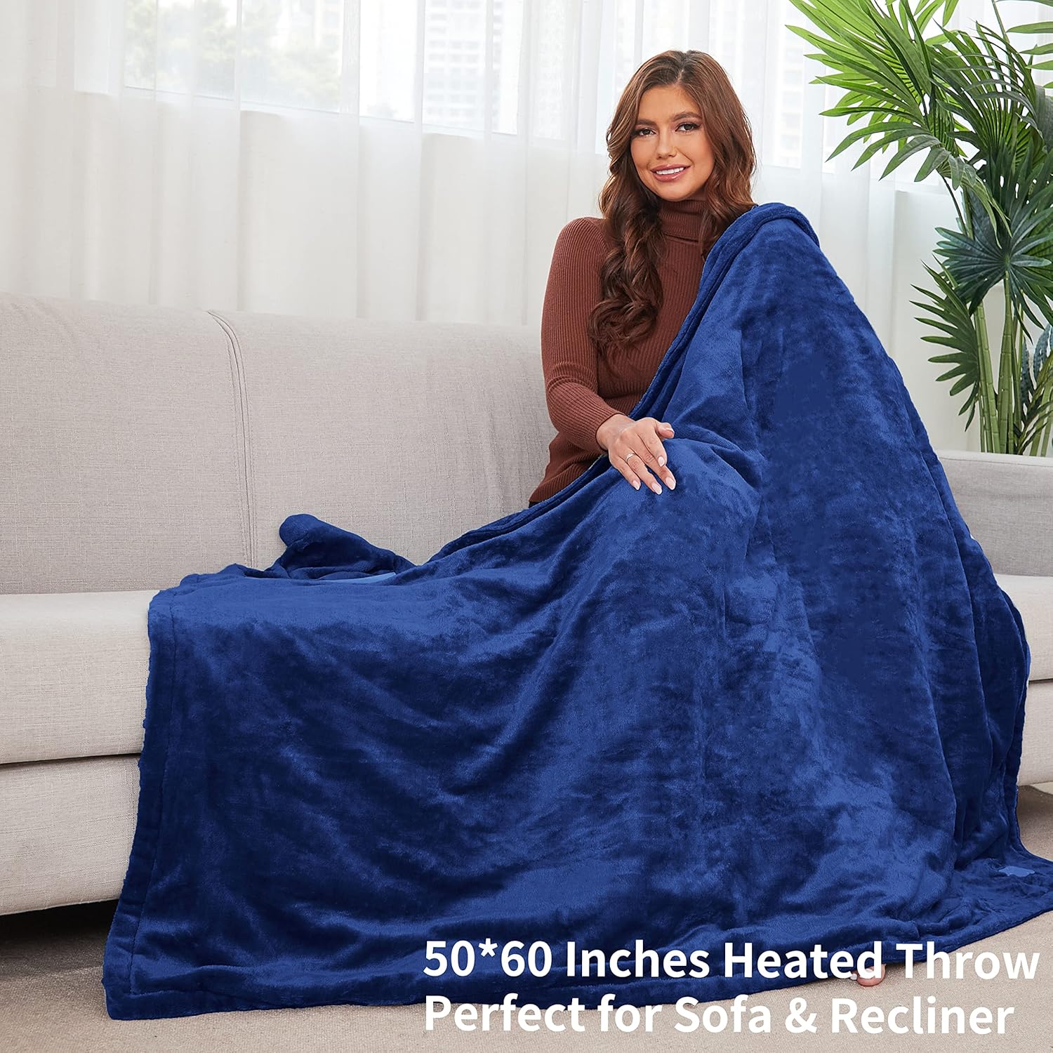 review Heated Throw 50