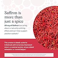 Vista 5 de Youtheory Saffron Advanced con Rhodiola, 60 unidades (1 botella)