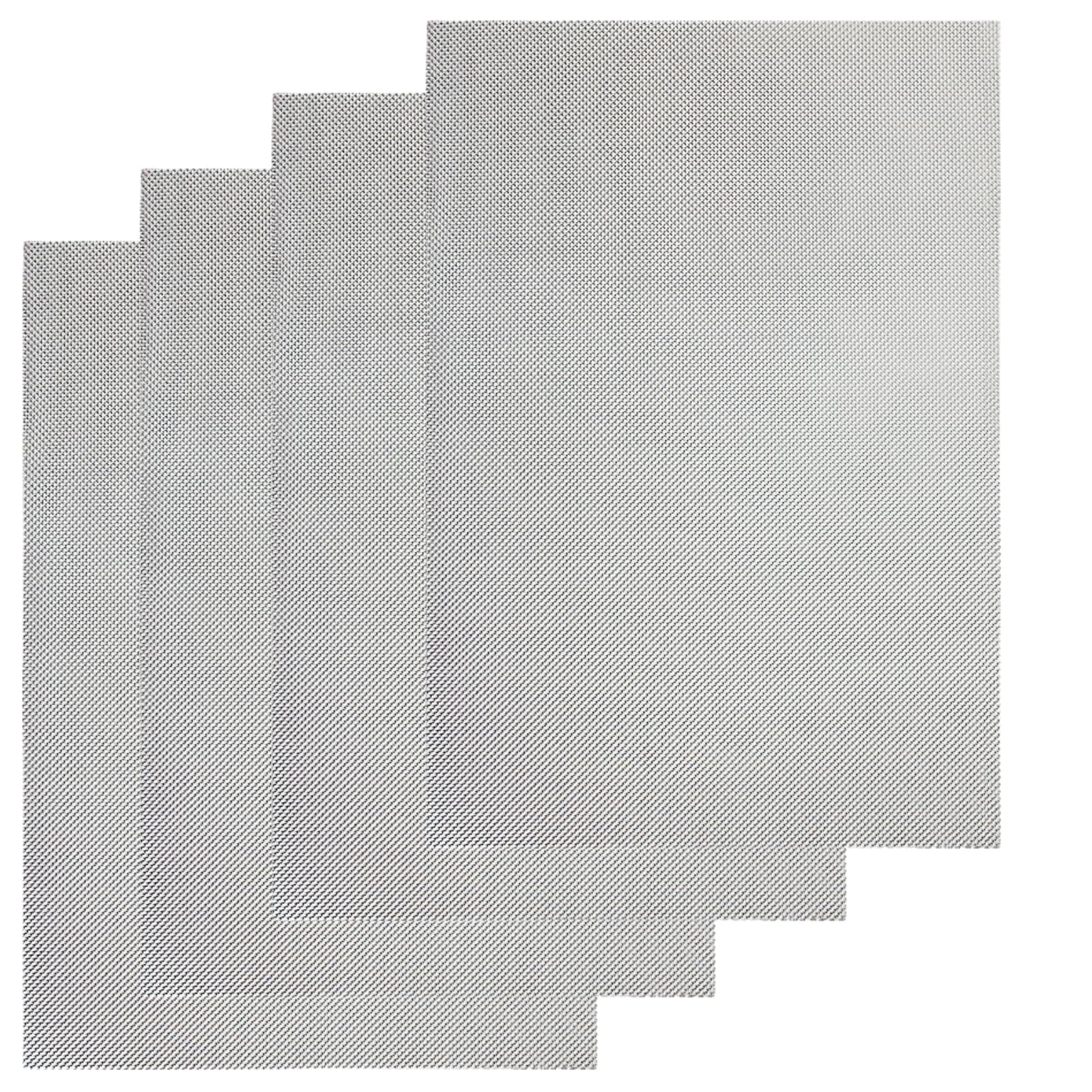 サン　603030 天板金網 Amazon | ステンレスメッシュ 産業用金網 2/3/4枚セット 網目1mm A4