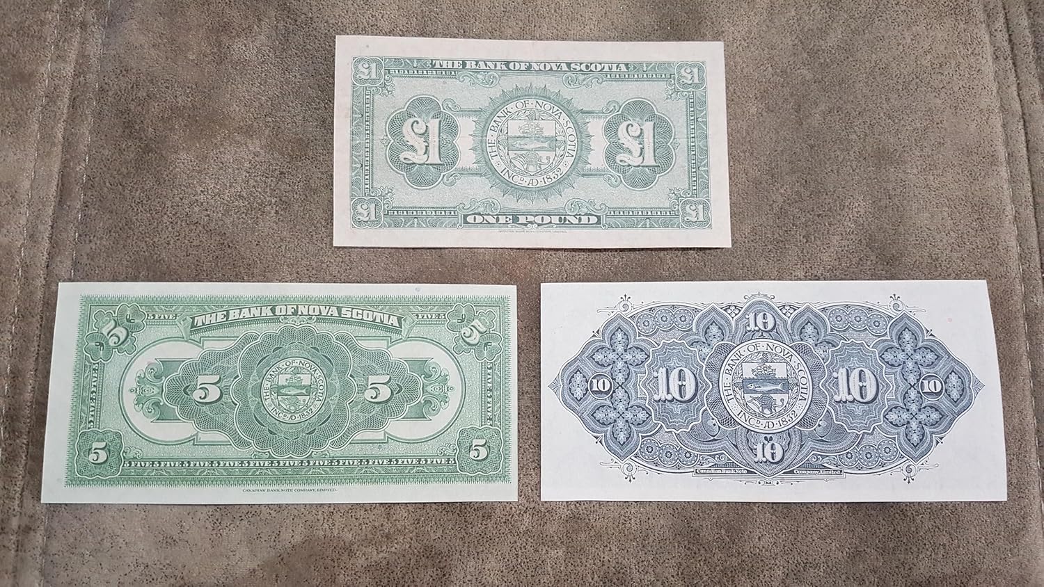 Reprint with W/M Canada Bank of Nova Scotia 1920-1935 y.