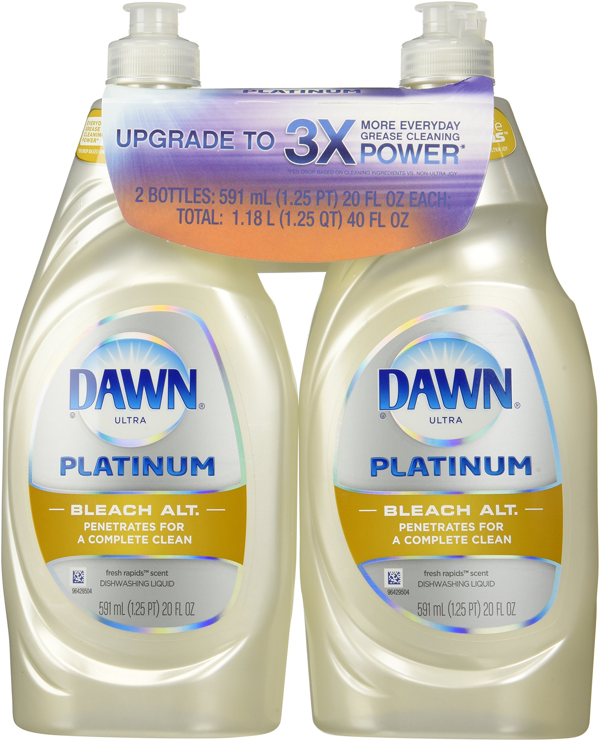 Buy Dawn Ultra Platinum Dishwashing Liquid with Bleach Alternative