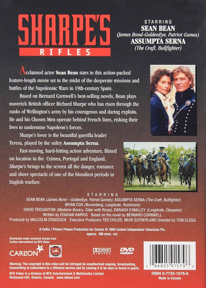 その他 Sharpe&#39;s Rifles [DVD] Amazon.com: Sharpe - Complete Series (15 Films) - 8-DVD Box