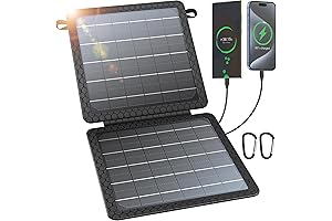 BLAVOR 10W Foldable Solar Panel: Your Eco-Friendly Power Source for Outdoor Adventures