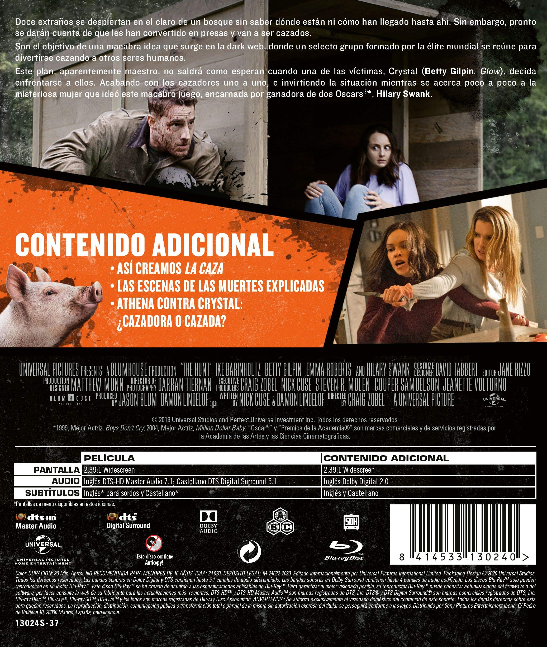 La Caza (BD) [Blu-ray]