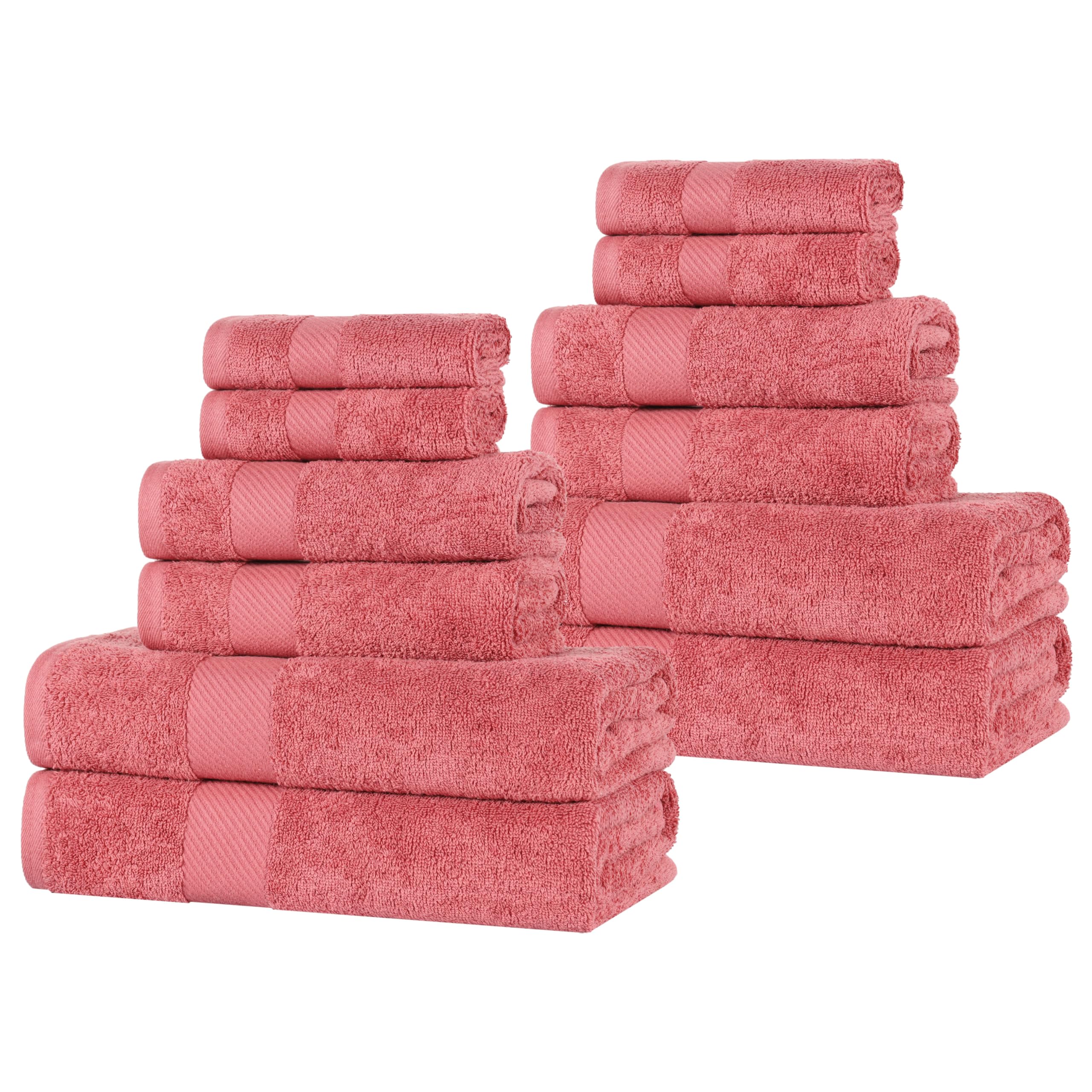 Serviettes coton égyptien SUPERIOR Sandy Rose pour un confort digne d'un grand hôtel