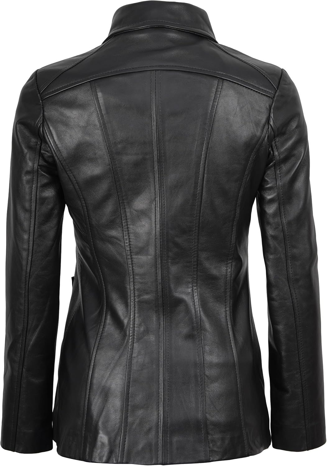 Decrum Leather Jacket Women - Casual Coat Style Real Lambskin Leather Jackets for Women - Image 4