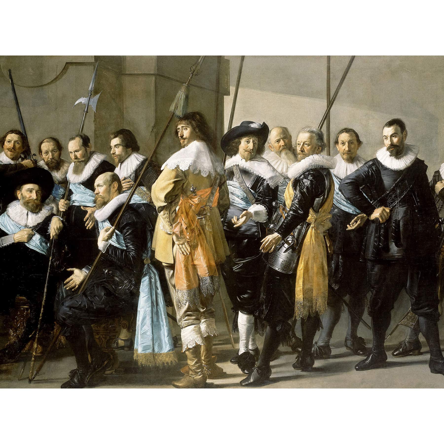 Artery8 Frans Hals Militia District Xi The Meagre Company Large Wall Art Poster Print Thick Paper 18X24 Inch