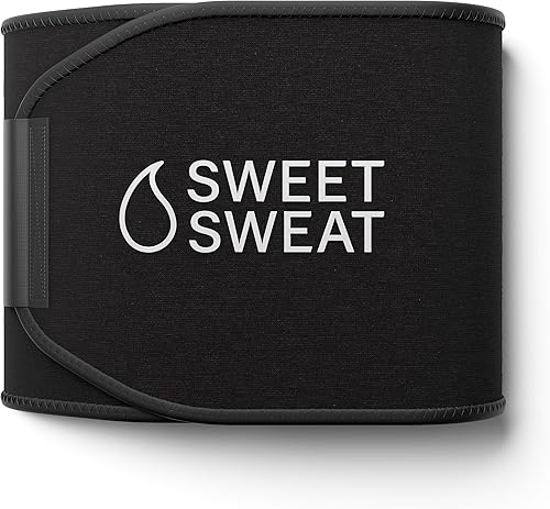 Vista 18 de Sports Research Sweet Sweat Waist Trimmer (Core Series) - Premium Sweat Enhancing Fitness Band for Women & Men