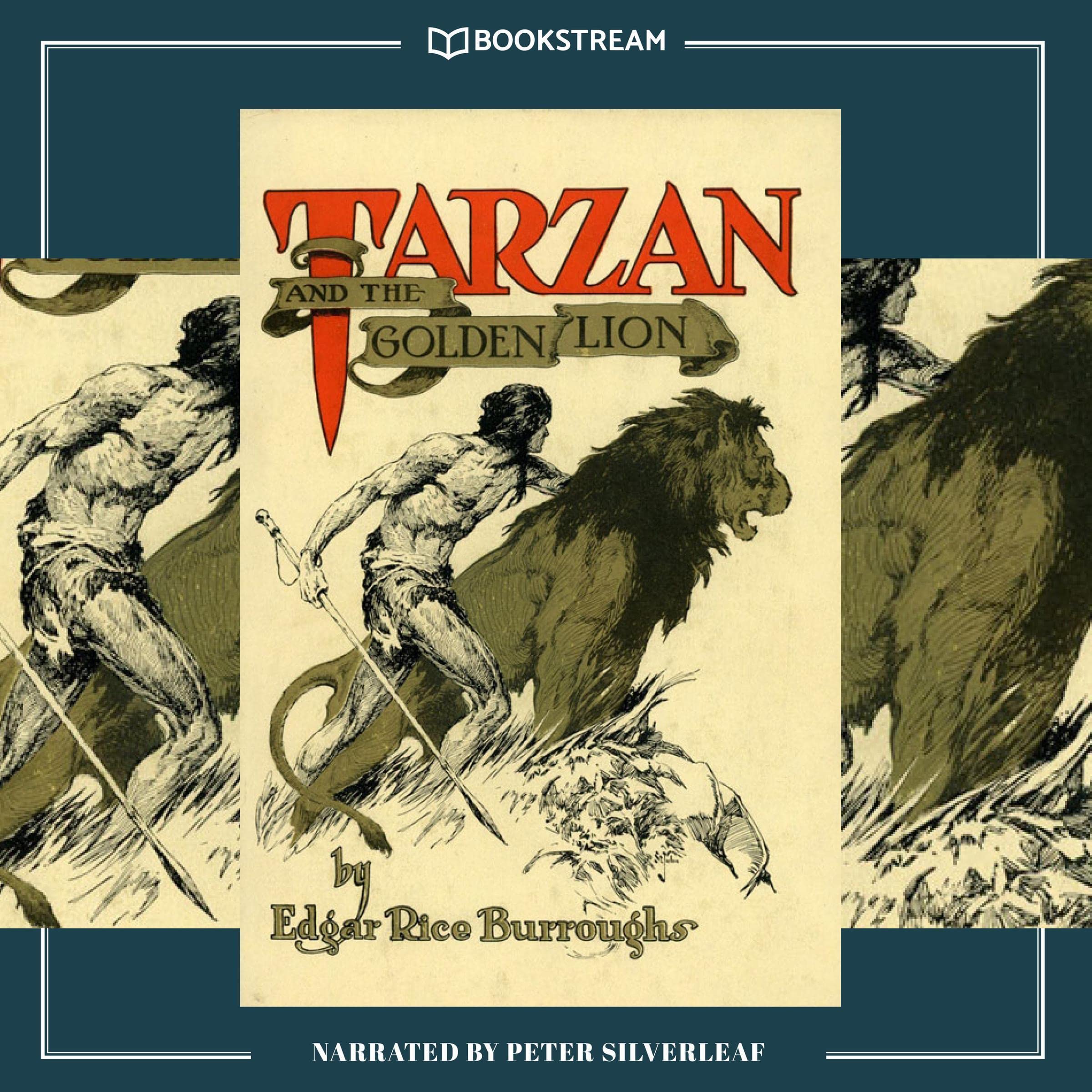 Cover art for Tarzan and the Golden Lion: Tarzan Series 9