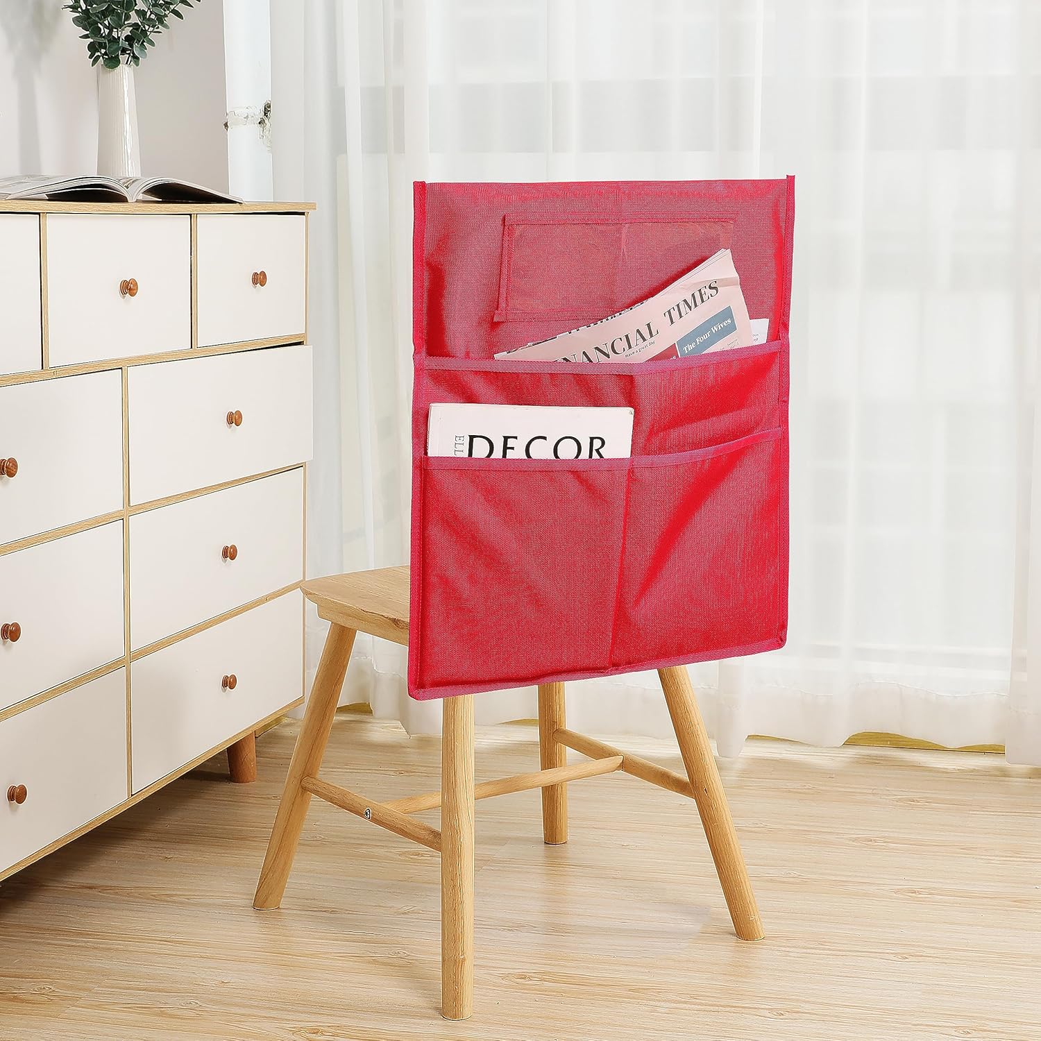 Pacon Tabla De Bolsillo, Almacenamiento Para Silla, Azul Y Rojo, 18-1/2