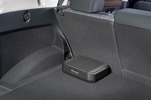 PIONEER Subwoofer attivo TS-WX140DA, subwoofer con alloggiamento con potenza massima di 170W, subwoofer 20x13 cm in alloggiamento MDF, nero, potenza di ingresso nominale 50 W, telecomando via cavo - 10