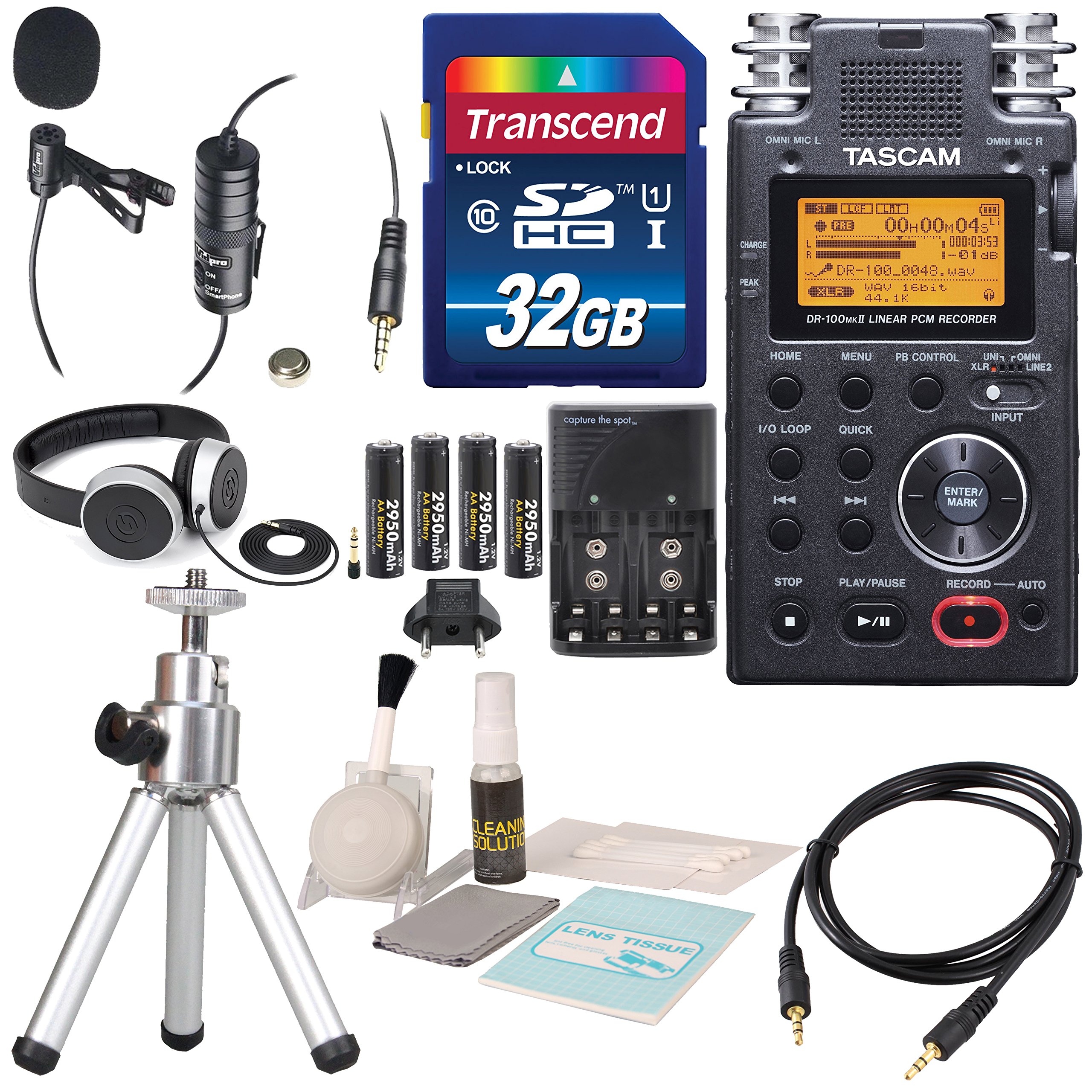 TASCAM DR-100MK2 Linear PCM Recorder ④ DR-100MKII | 24bit/96kHz Linear PCM Recorder | TASCAM