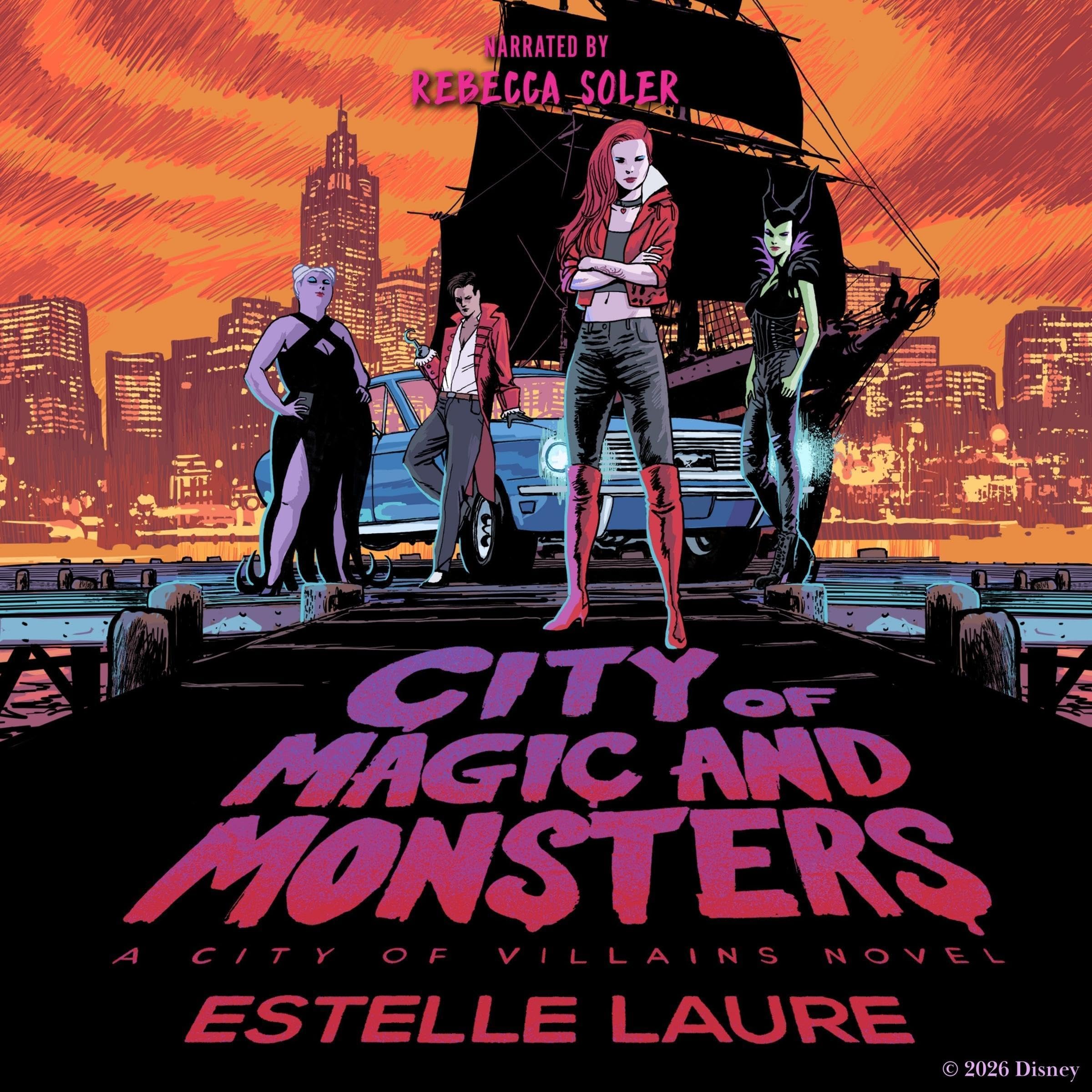 Cover art for City of Magic and Monsters