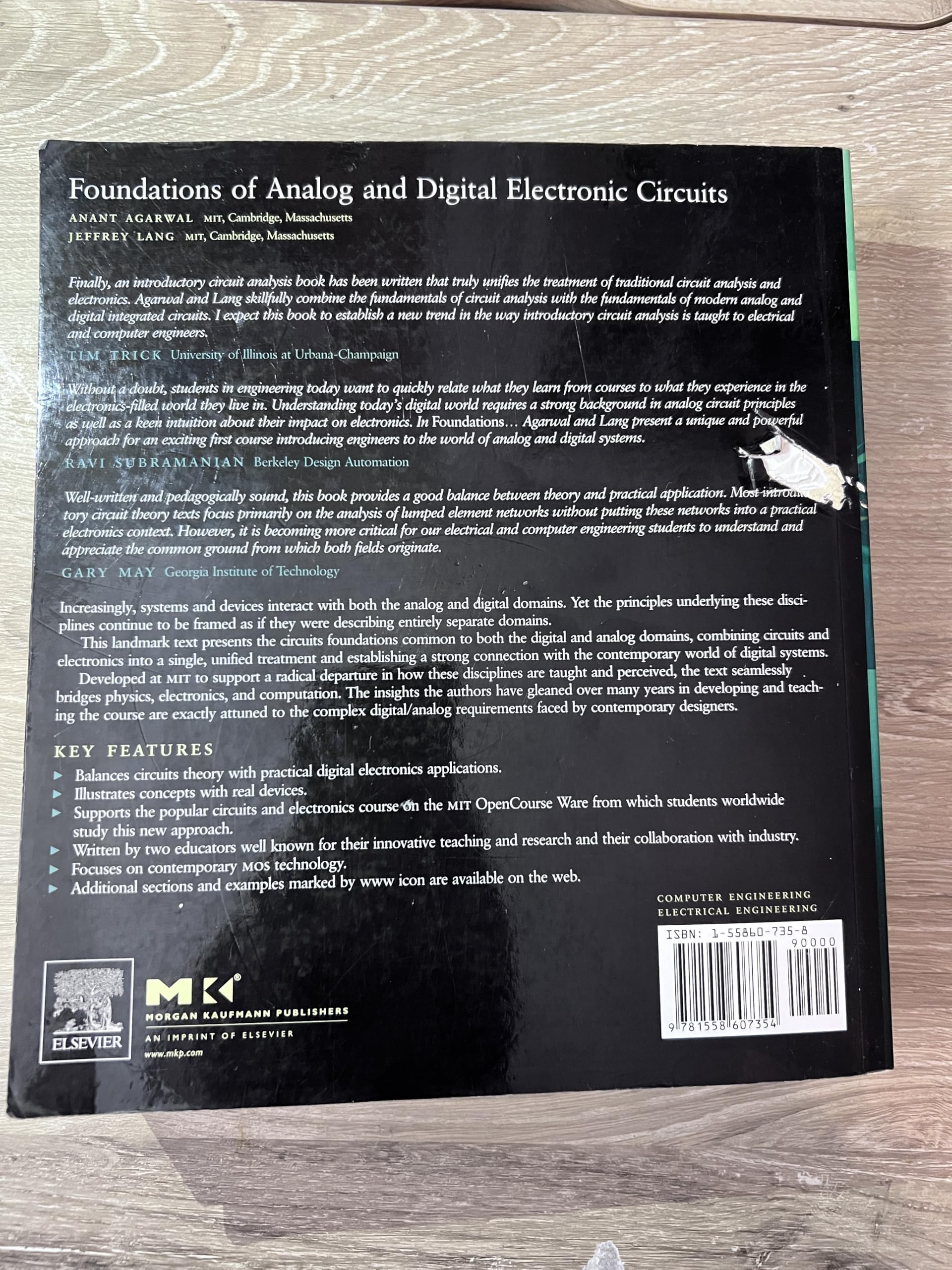 Foundations Of Analog And Digital Electronic Circuits