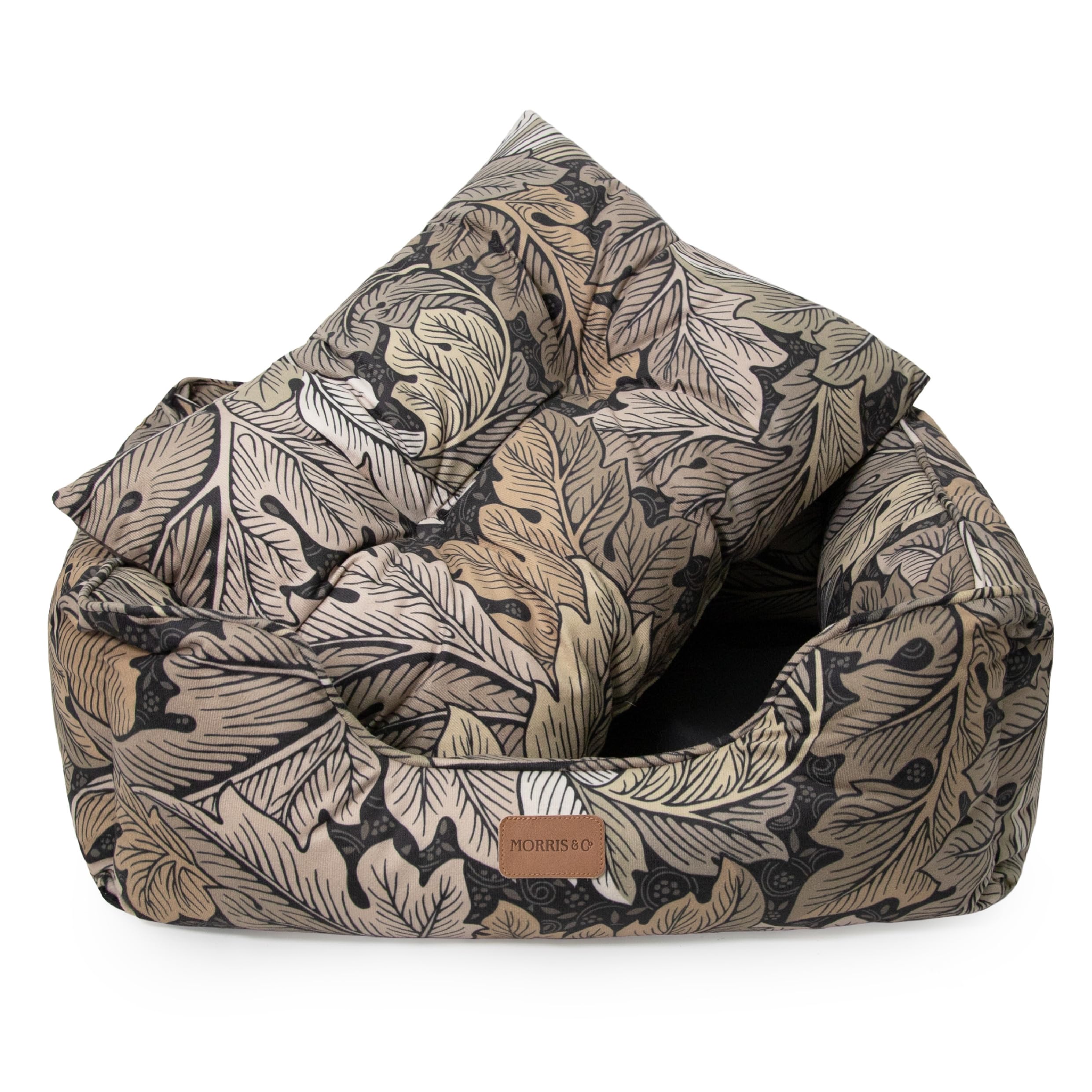 Rosewood x Morris & Co. Acanthus Legowisko dla zwierząt domowych, khaki, małe