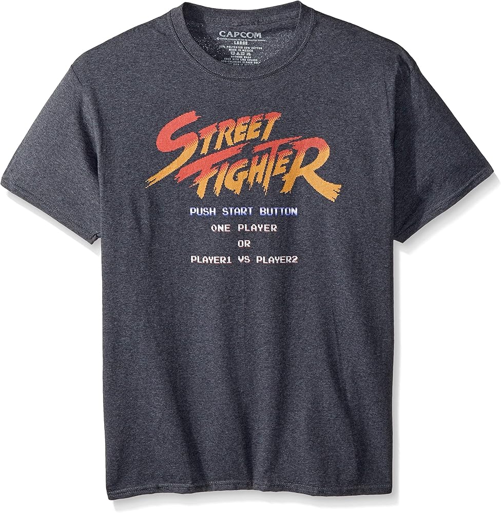Street fighter t shirt amazon Clearance