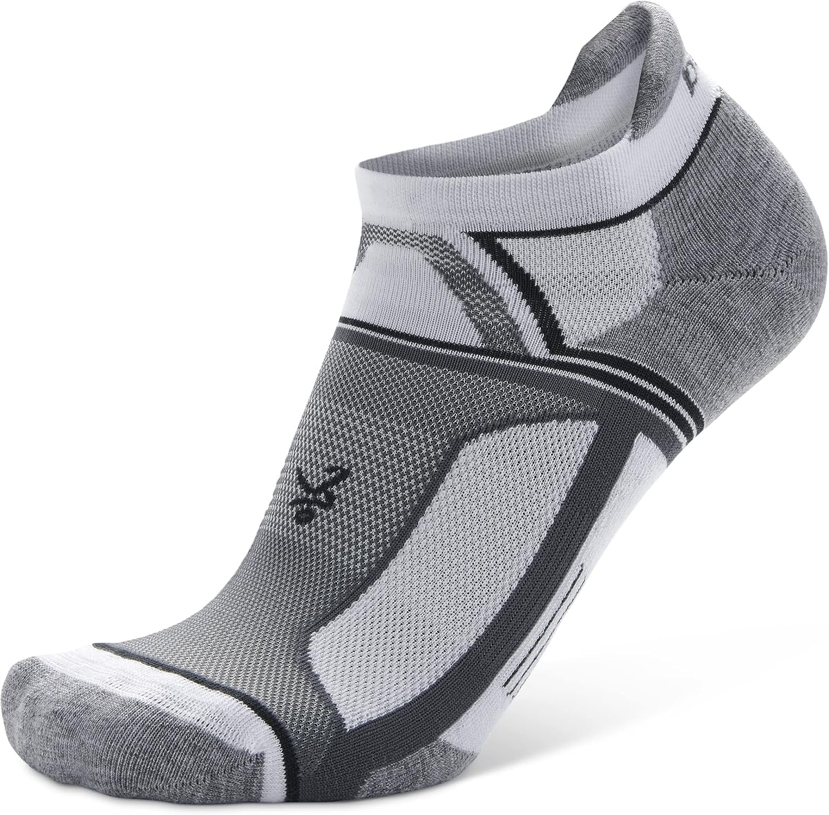 Balega Hidden Contour Impact Resistant/Cushioning Performance No Show Athletic Running Socks for Men & Women (1 Pair)