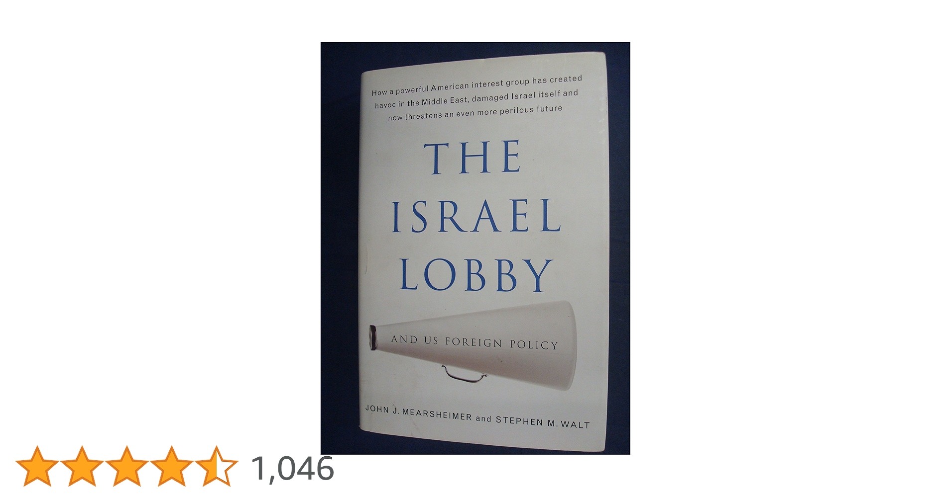 The Israel Lobby and US Foreign Policy: Amazon.co.uk: Mearsheimer