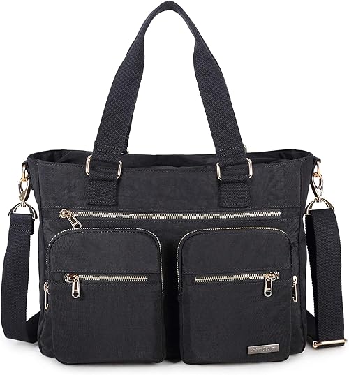 Crest Design Water Repellent Tote Bag