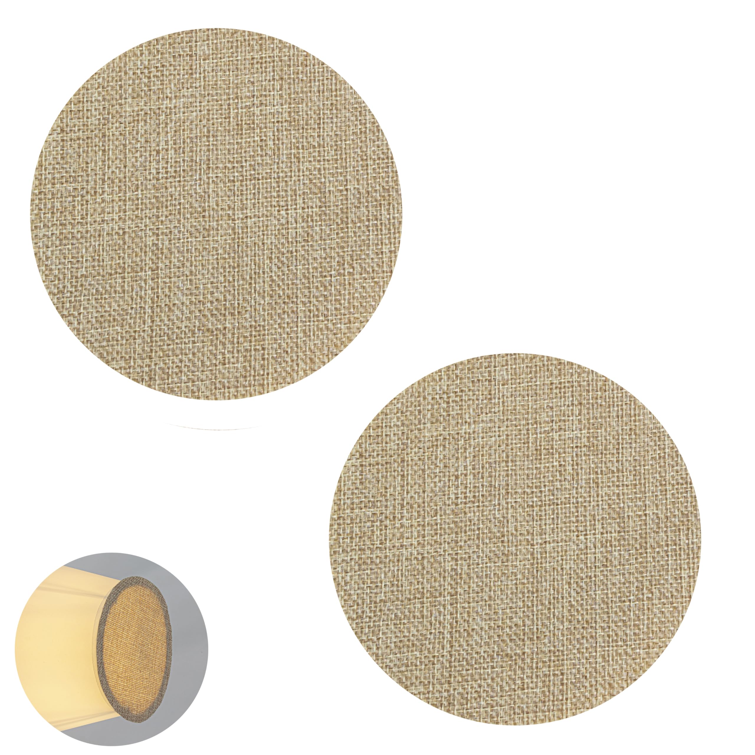 Amazon.co.jp: SKIVTGLAMP 織り物 ランプシェード ダウンライト用 拡散