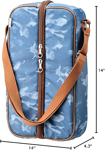 Miniatura 5 de National Outdoor Living Bolso enfriador de vino de camuflaje azul