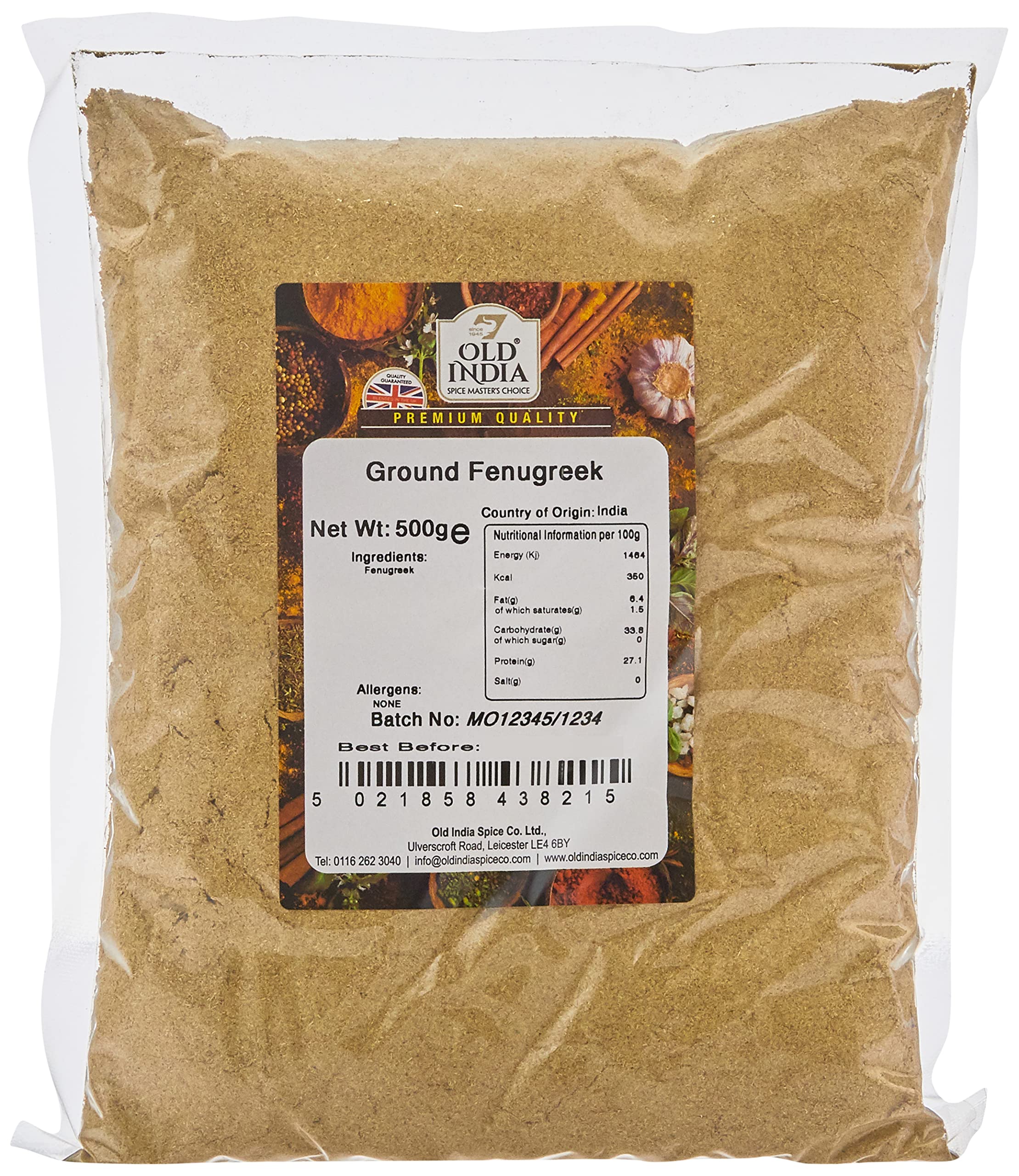 Old India Ground Fenugreek 500g
