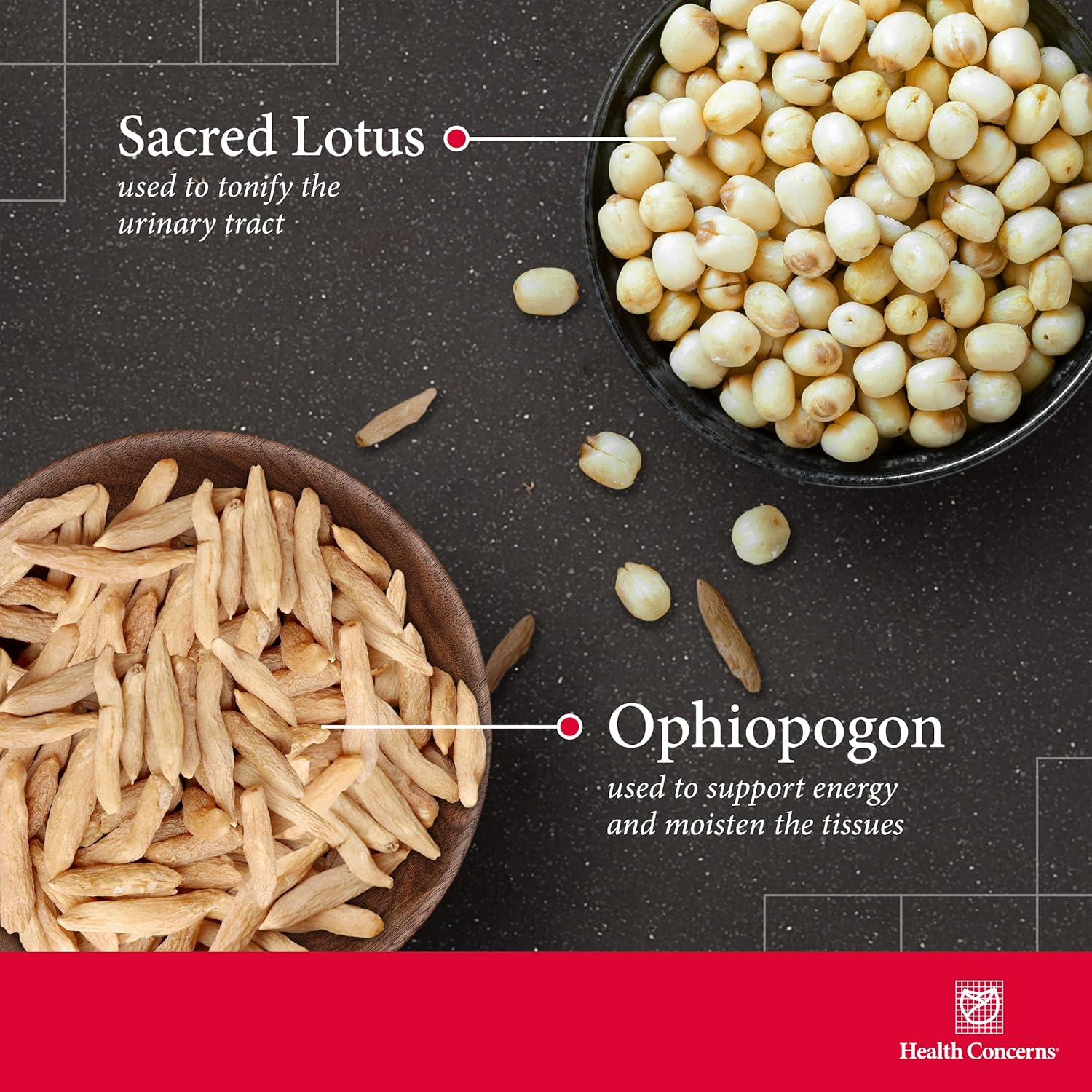 Health Concerns Clearing – Urinary Tract & Reproductive Health Support for Women – Lotus Seed Herbal Supplement – Detox, Vaginal Health, UTI Support – Traditional Chinese Formula – 90 Capsules - Image 3