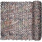 iunio Camo Netting Camouflage Netting, Camo Net Bulk Roll Camouflage Mesh Nets for Hunting Blind Deer Stand Military Party Decorations Sunshade Shooting (Bionic Tree Camo, 4.9ft*3.28ft/1.5m*1m)