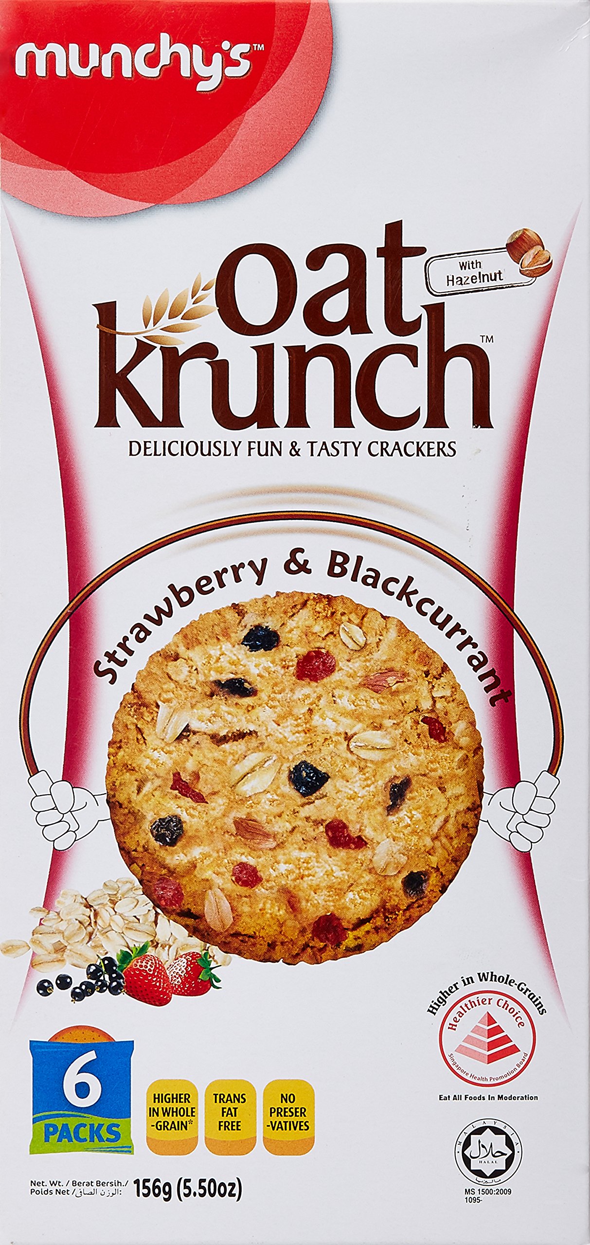Munchys Oat Krunch, Strawberry and Blackcuurant, 156g (B003AMJOHU) Amazon Price History, Amazon Price Tracker