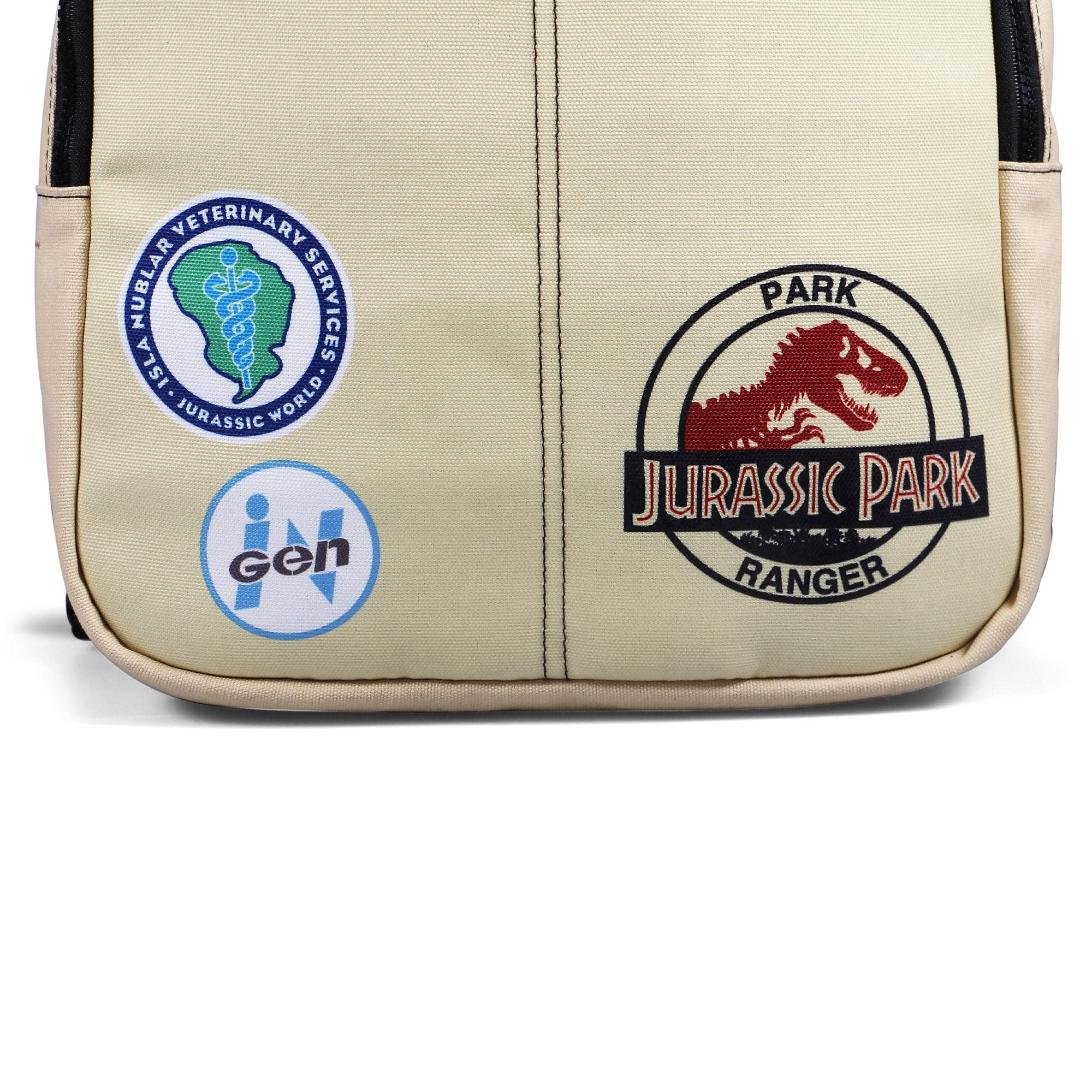 Half Moon Bay Jurassic Park - Zaino Ranger, Bianco, 42 x 30.5 x 10 cm