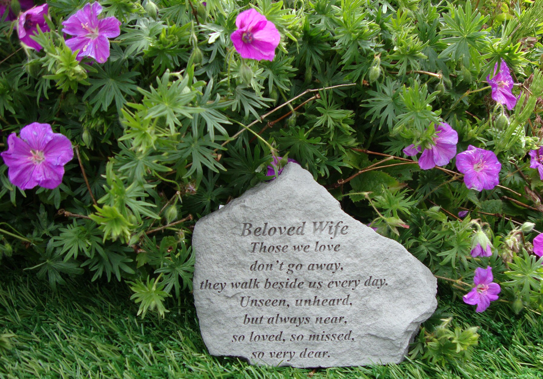 Kay Berry Ireland Beloved Wife Those We Love- Great Thoughts Garden Accents Graveside Memorial Plaques Grave Marker Ornament Mothers Day Remembrance