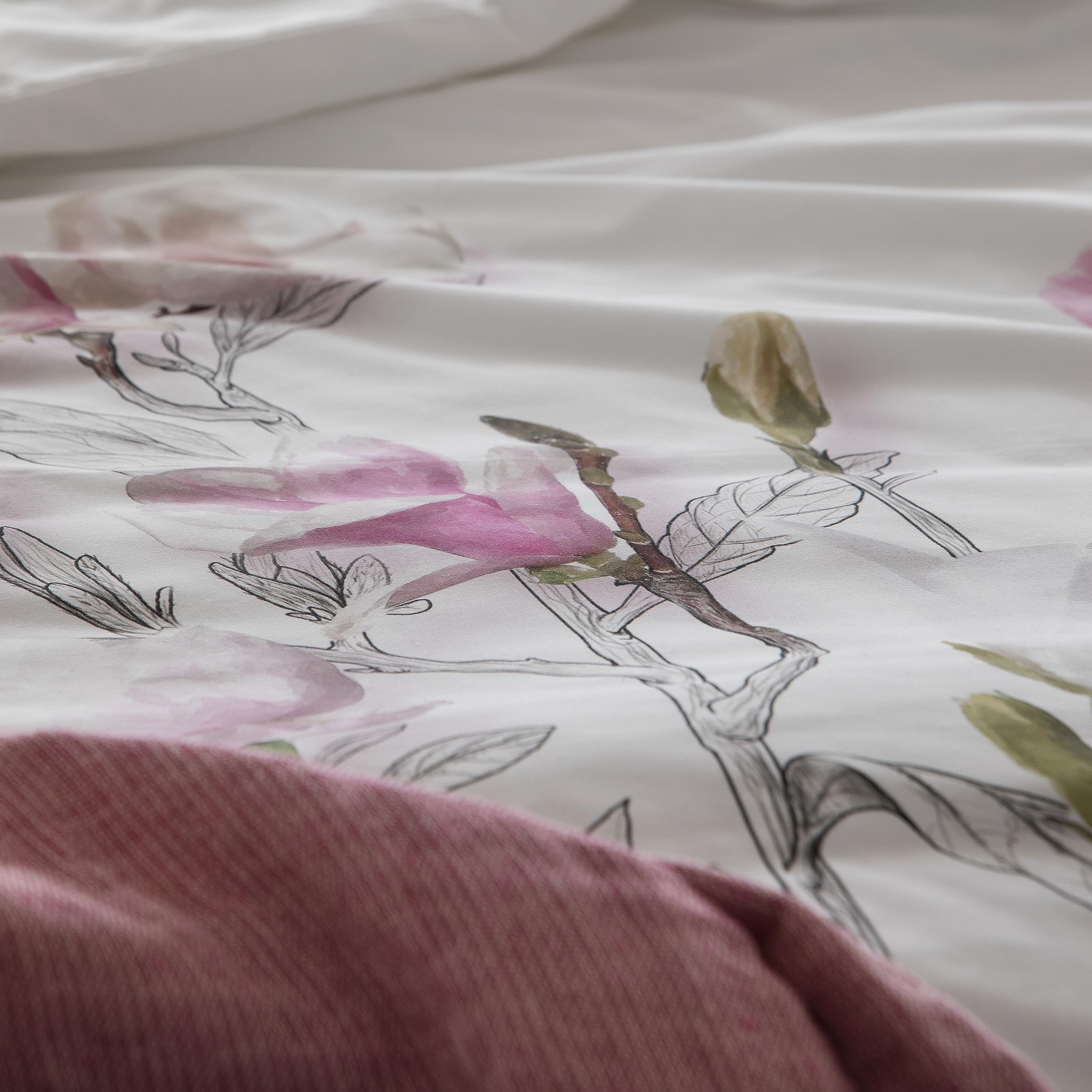 ETHERE MAISON Funda nórdica Sirwater Cama 180 cm - 260x240 cm, algodón 200 Hilos. Cierre con Botones.