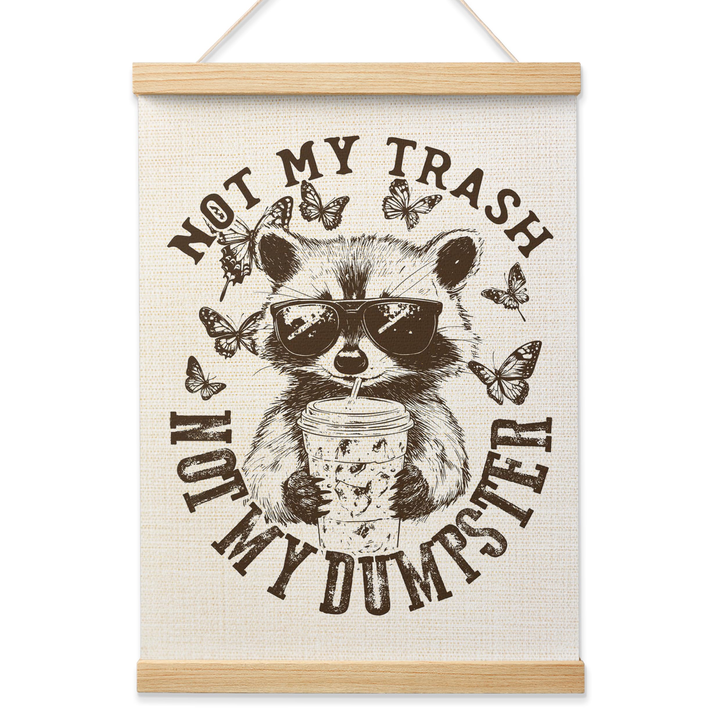 Photo 1 of ***STOCK PHOTO FOR REFERENCE ONLY***KBRCT Funny Raccoon Wall Art Decor, YOUR LISSTLE RAY OF SARCASTIC SUNSHINE HAS ARRIVED Funny Animal Hanging Poster Prints Framed for Office Home Bedroom Living Room Wall Decoration 12x16 Inch
