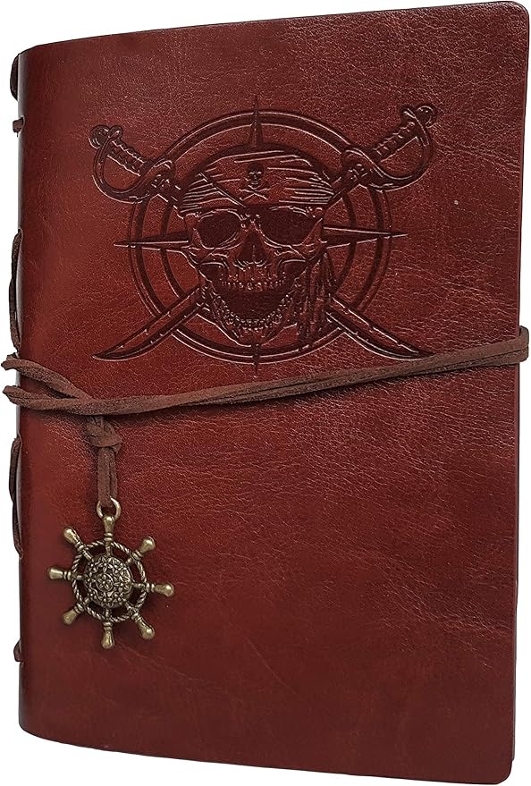 title=Quaderno pirata- diario- diario- finta schiuma con fogli sostituibili