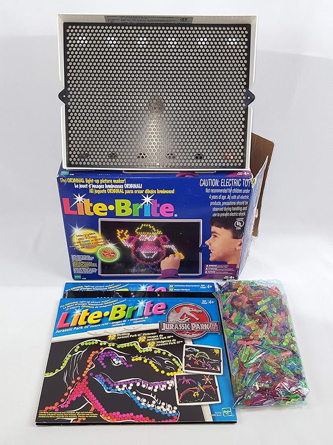 Amazon.com: Lite Brite Vintage 1998 Light-Up Picture Maker : Tools ...