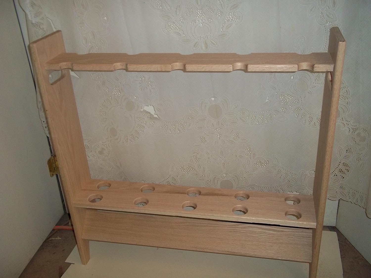 Handmade Beauty Fishing Pole and Rod Rack ~ Unfinished