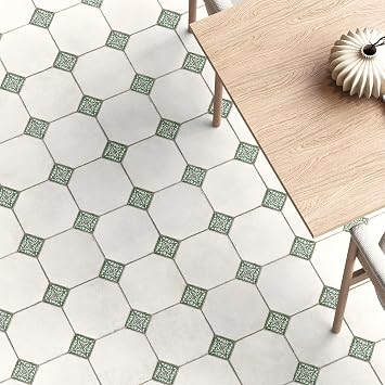 Englishtown Garden 12-7/8" x 12-7/8" Porcelain Floor and Wall Tile