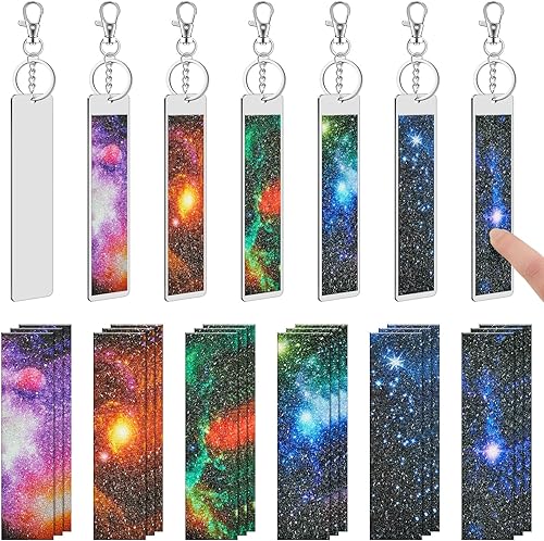 El kit de 42 calcomanías sensoriales para la ansiedad incluye 36 tiras texturizadas para la ansiedad, 6 tiras texturizadas para llavero, calcomanías