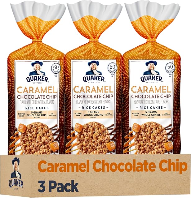 Quaker Caramel Chocolate Chip Large Rice Cakes