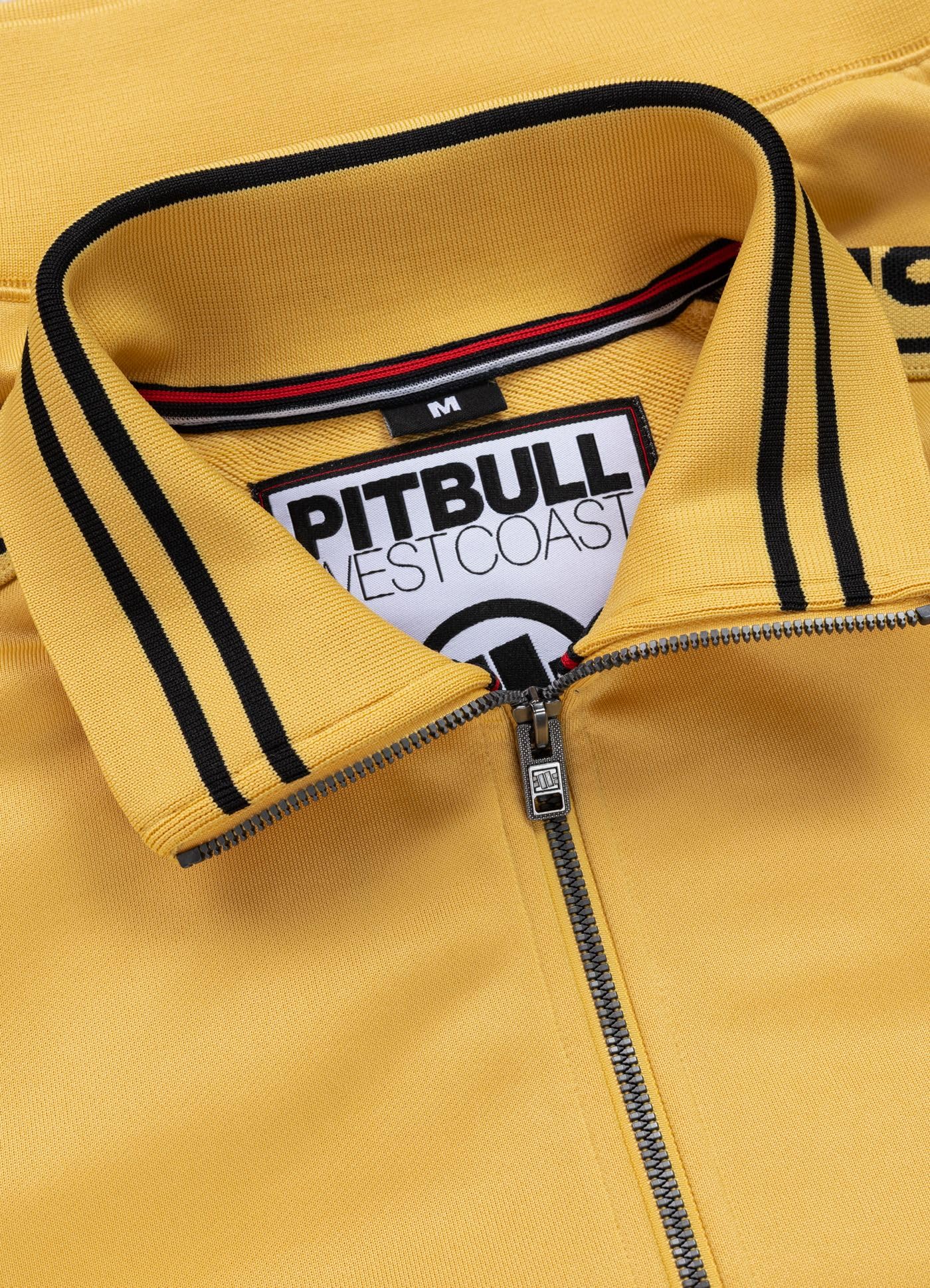 Pitbull - Męski sweter, bluza męska z logo Oldschool Tape Logo, sweter męski, normalny sportowy krój, wygodne bluzy dla mężczyzn, tkanina poliestrowa męska
