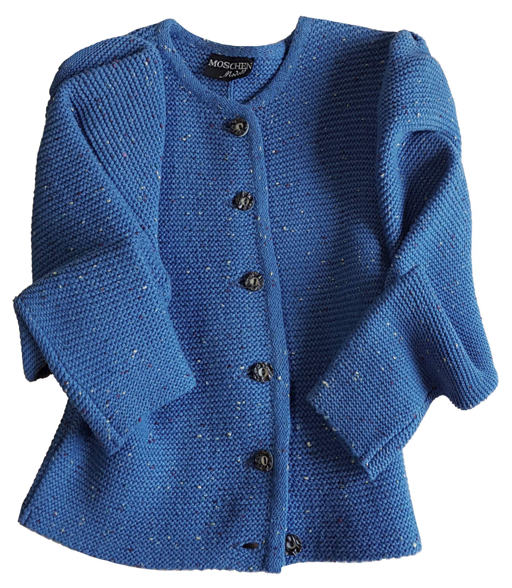 1 kg Strickwolle Multicolor Farbverlauf Schurwolle Merinowolle Handstrick günstige Wolle zum Stricken Häkeln Sockenwolle Garn 1000g Nadel 3 3,5 4 - Blau Royal