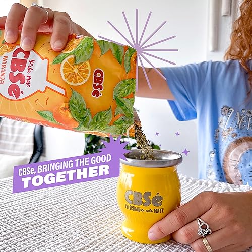 Miniatura 4 de Yerba Mate CBSe Sabor a Naranja, 1.1 libras, de Argentina