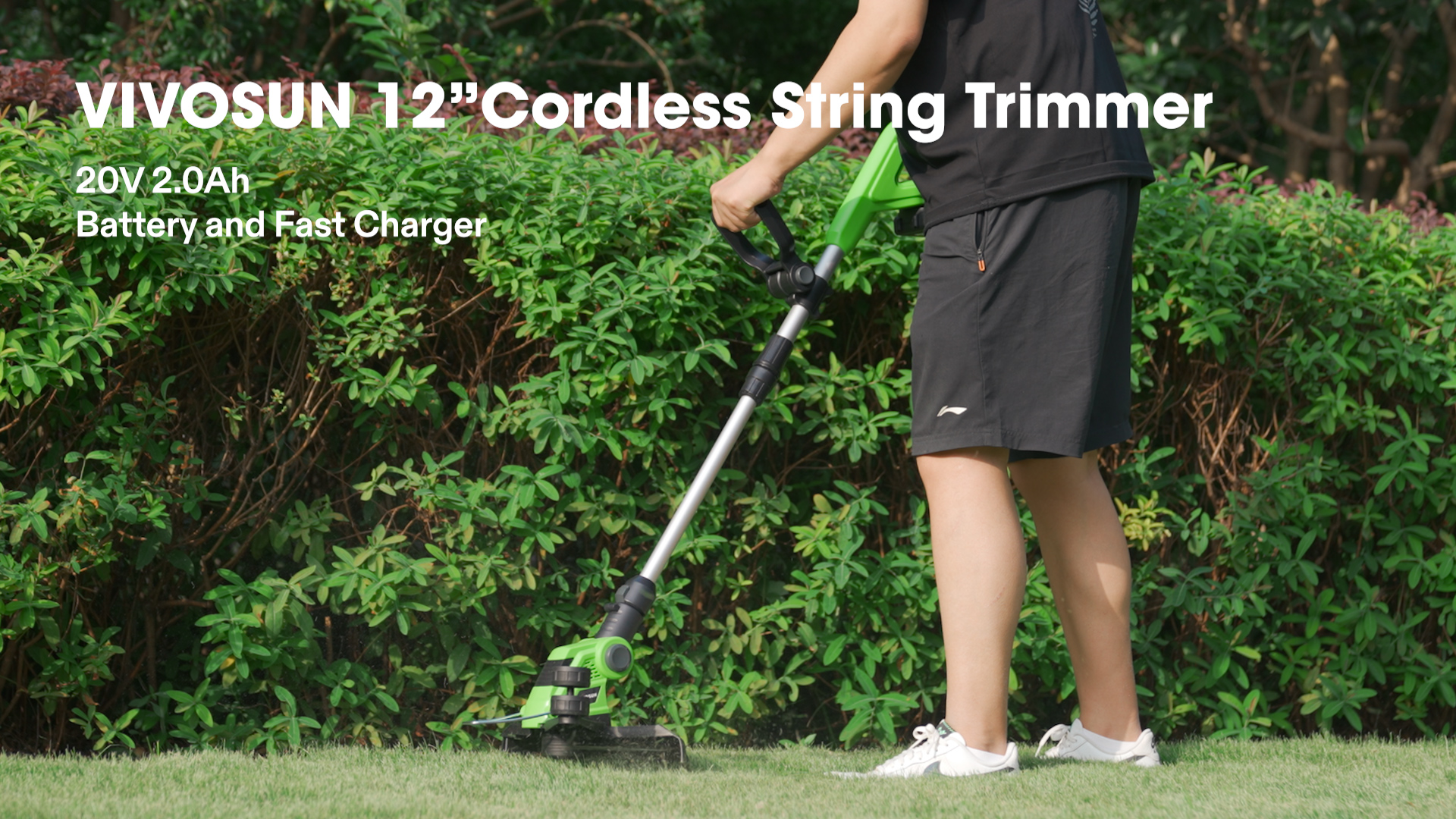 Amazon.com : VIVOSUN 12” Cordless String Trimmer and Edger