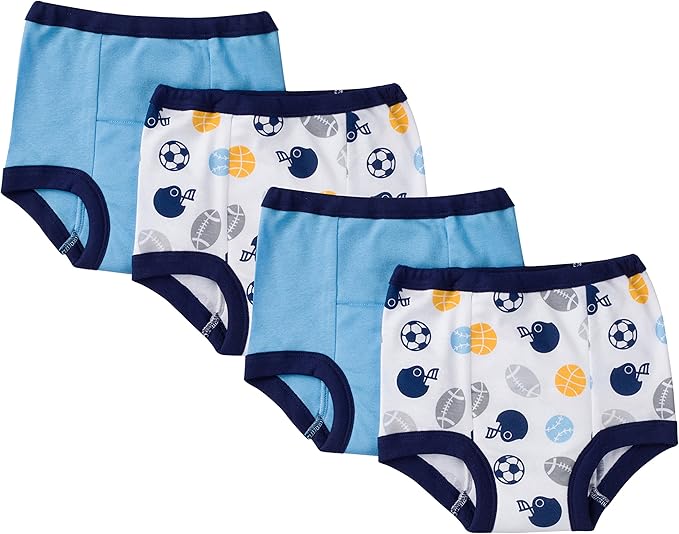 Gerber Baby-Boys Infant Toddler 4 Pack Potty Training Pants Underwear