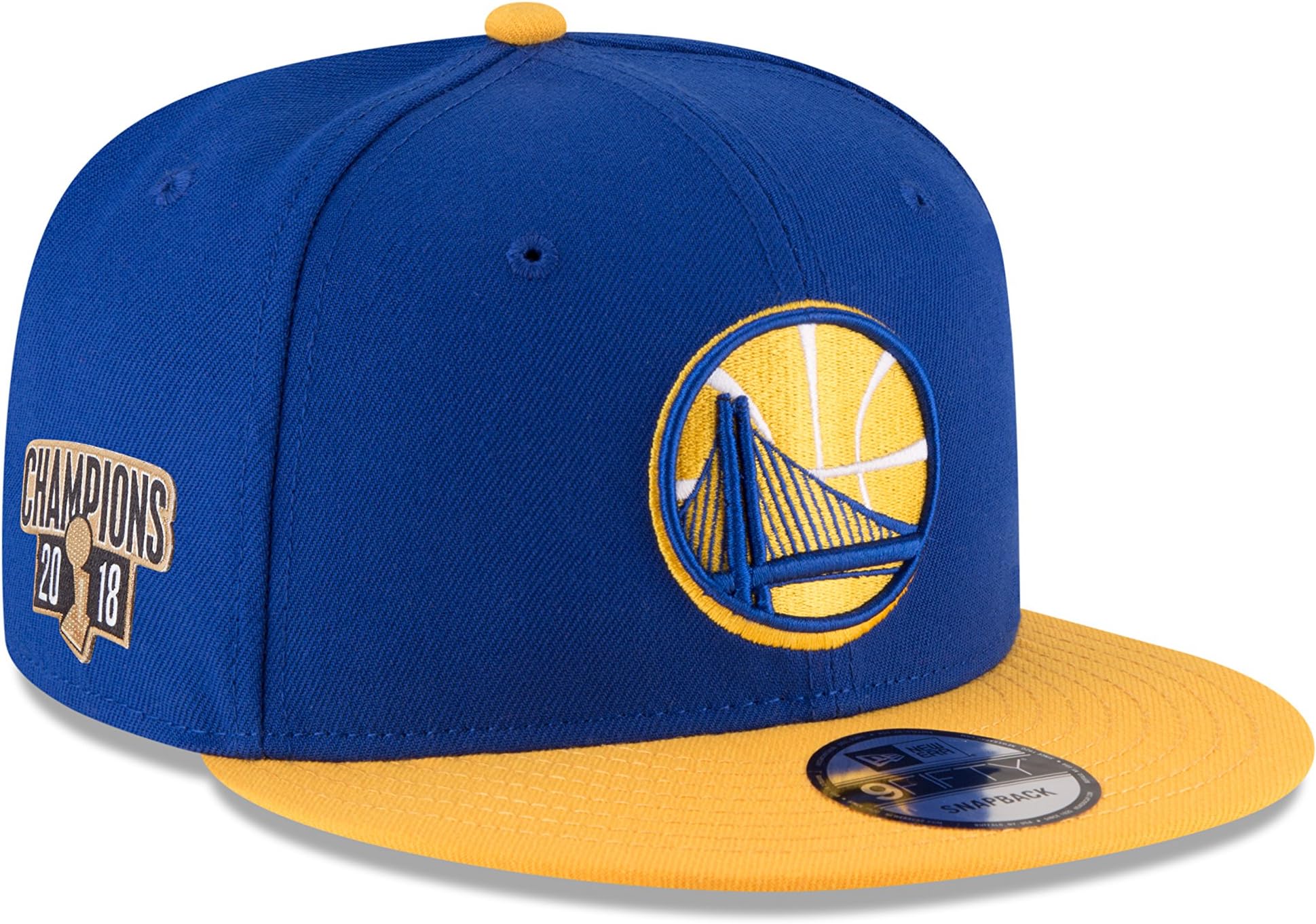 New EraGolden State Warriors 2018 NBA Finals Champions Side Patch 9FIFTY Snap Back Hat
