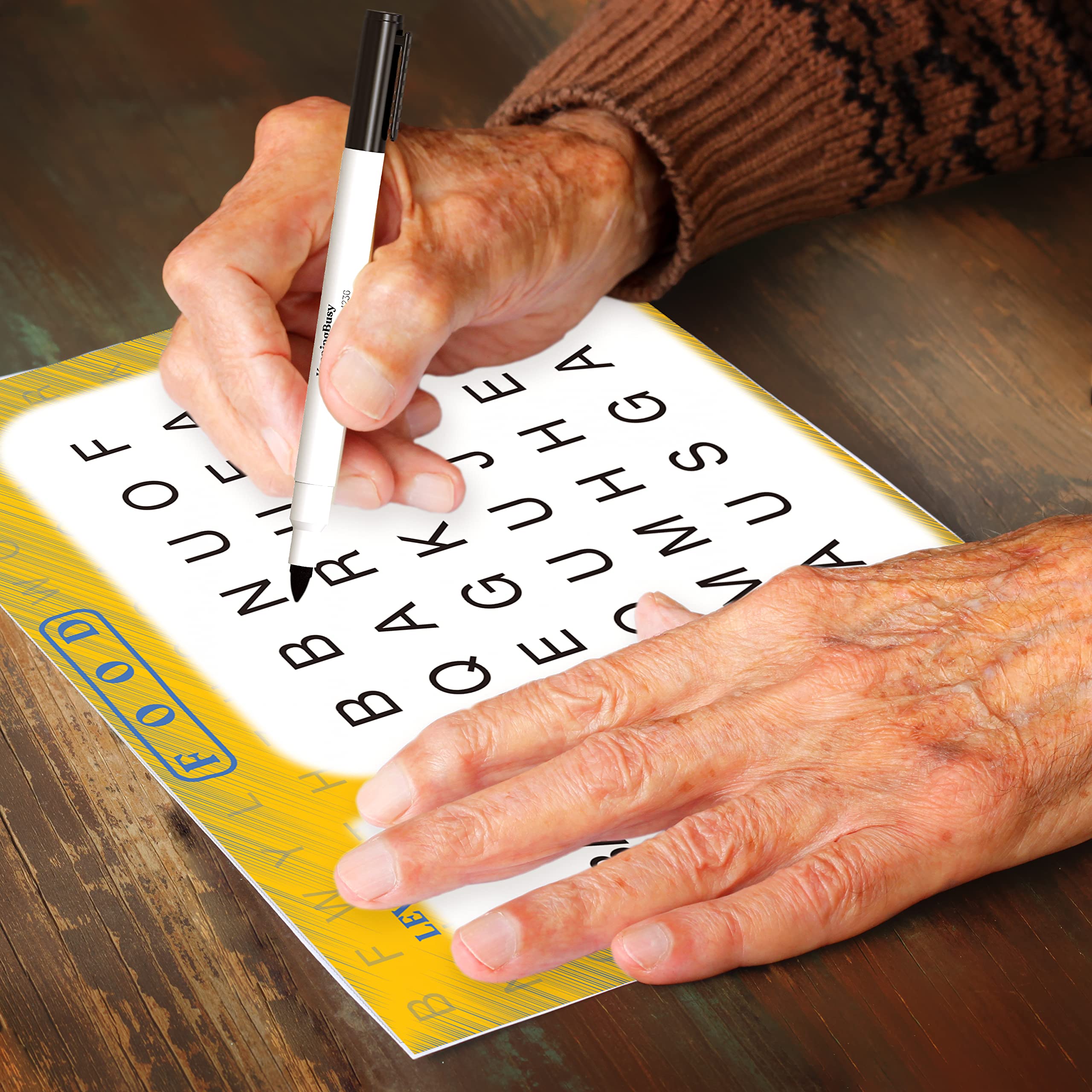 Keeping Busy Word Search Puzzles For Older Adults