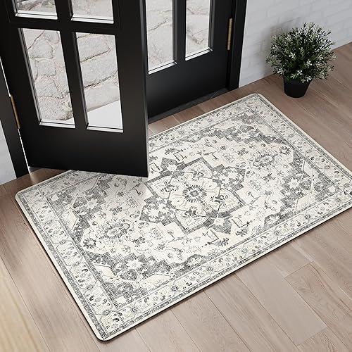 Miniatura 10 de Alfombra de Baño, Goma Antideslizante de Secado Rápido Absorbente Alfombras de Baño Delgadas que Caben Debajo de la Puerta Alfombras de Piso de